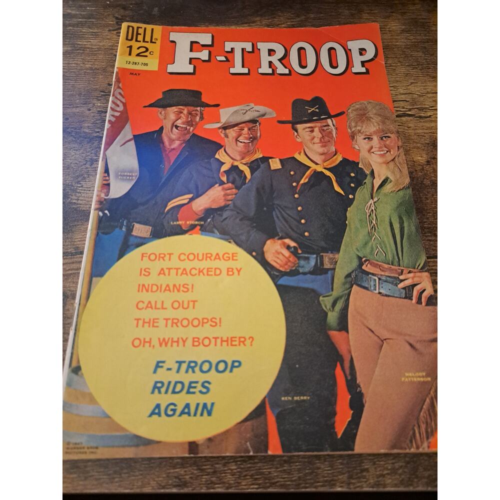 F-TROOP (DELL) #5 Comic Book, Melody Patterson